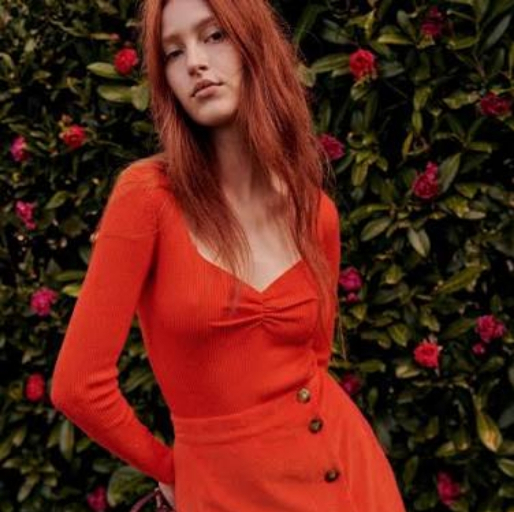 NWT Sezane Bodysuit XS